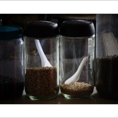Glass Meal-Prep Containers with Lids, Set of 3